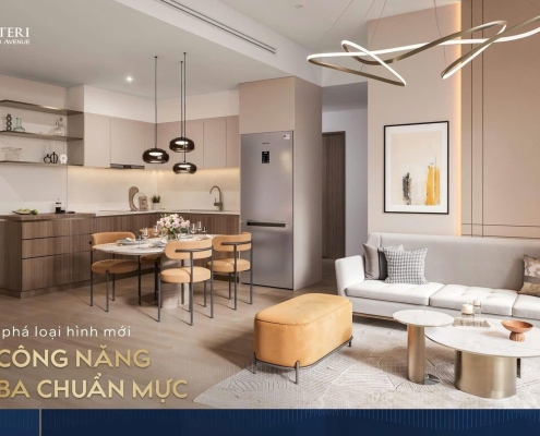 Căn hộ 1 Phòng ngủ (1PN) và 1PN+1: Linh hoạt và tiện nghi