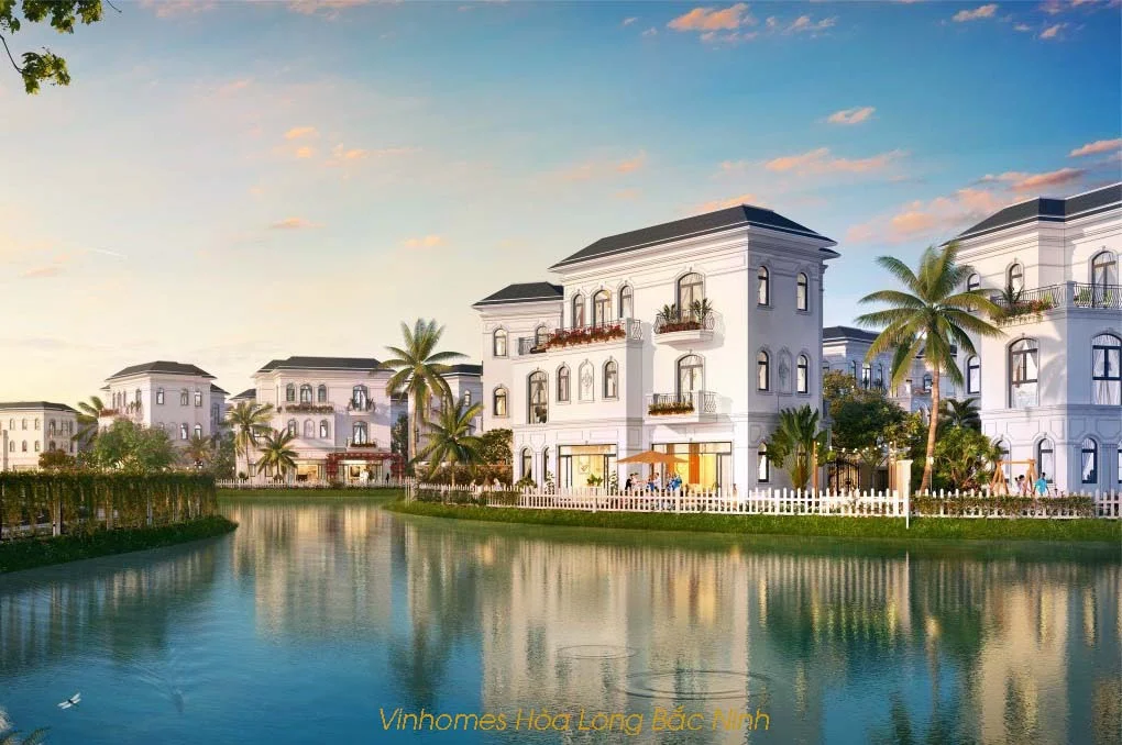 Phối cảnh biệt thự Vinhomes Hòa Long Bắc Ninh
