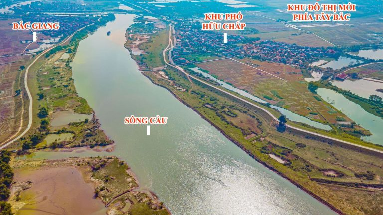 Bản đồ vị trí dự án Vinhomes Hòa Long Bắc Ninh kết nối vùng chiến lược