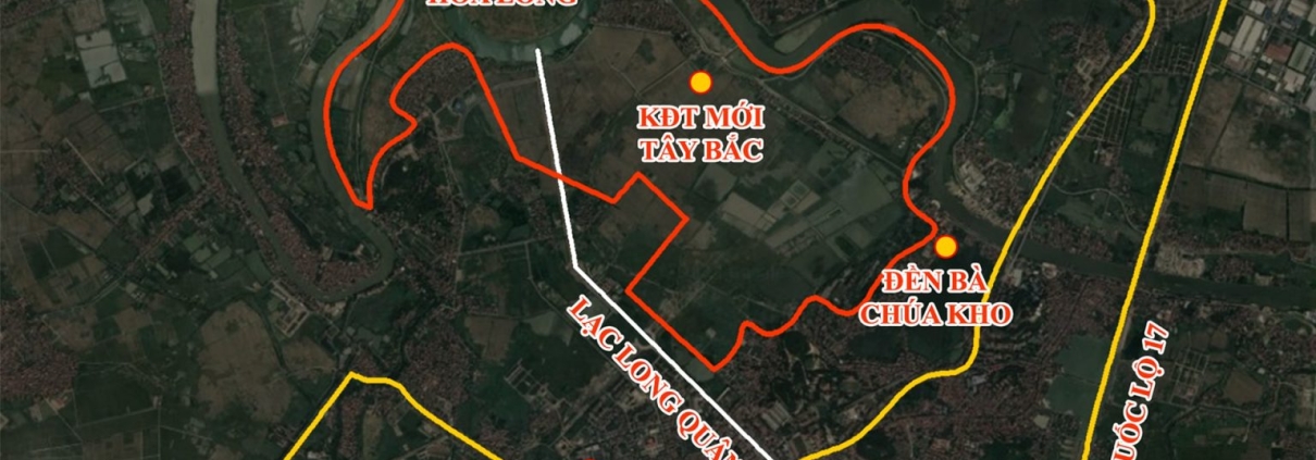 Vingroup của tỷ phú Phạm Nhật Vượng sẽ khởi công KĐT hơn 41.000 tỷ đồng tại Bắc Ninh vào dịp đặc biệt quan trọng 2 vi tri du an vinhomes hoa long bac giang 2 min 1536x1024 1